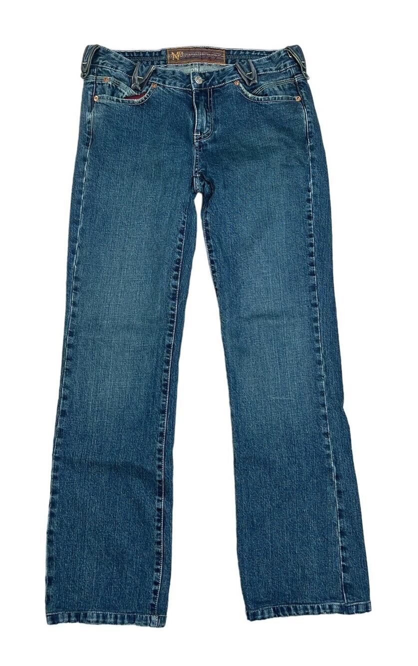 NFY Notify Vintage Women's Jeans Made In Italy Bootcut Mid-Rise Size 29